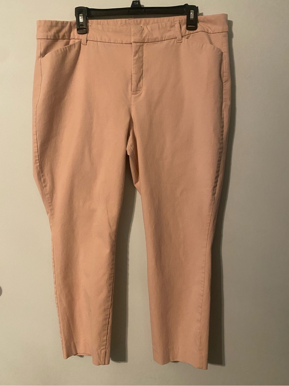 Old navy Peach Slim Pixie Ankle Pants